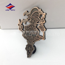 Double rubber clutch stamping distinctive copper pin